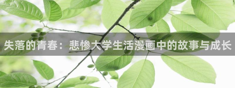 哔咔漫画 安卓：失落的青春：悲惨大学生活漫画中的故事与成长